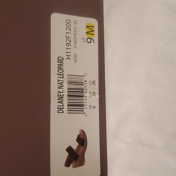 Delaney leopard wedges - Picture 2 of 4